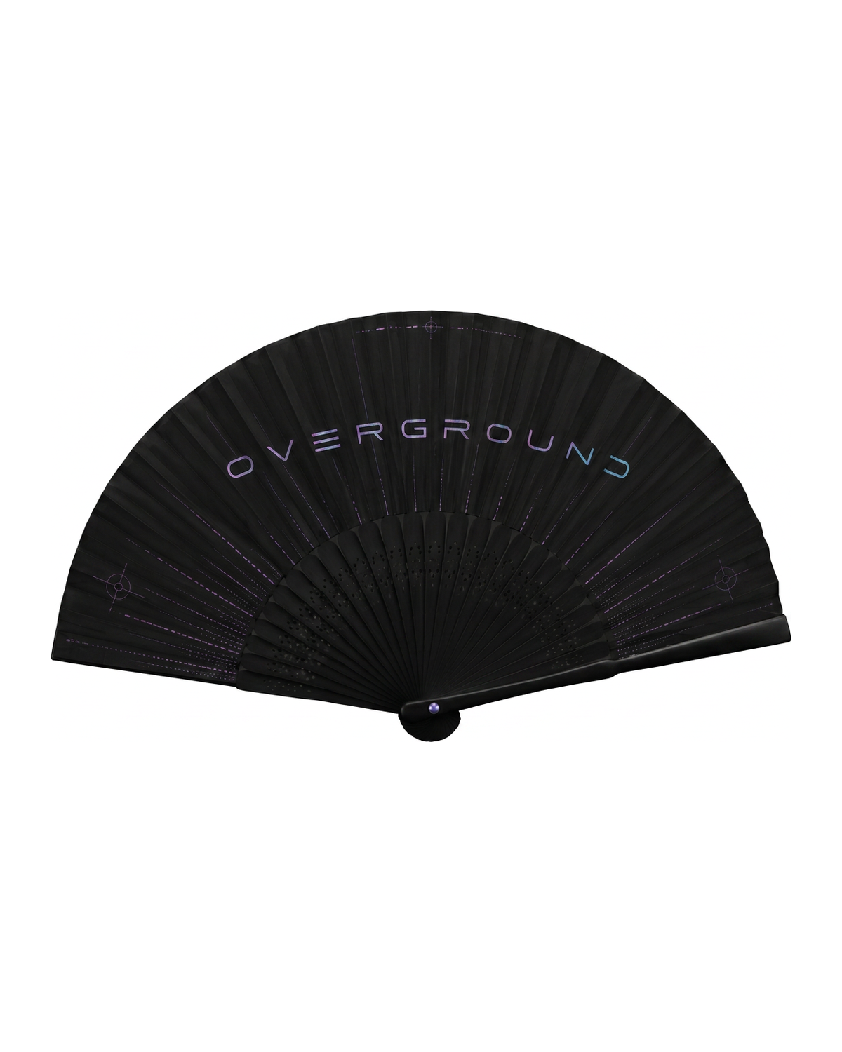OVERGROUND Holographic Hand-Fan
