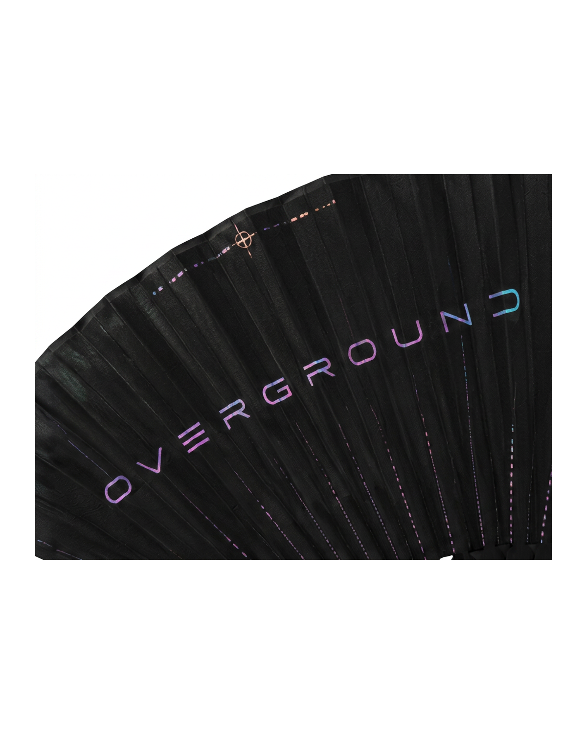 OVERGROUND Holographic Hand-Fan — view 3